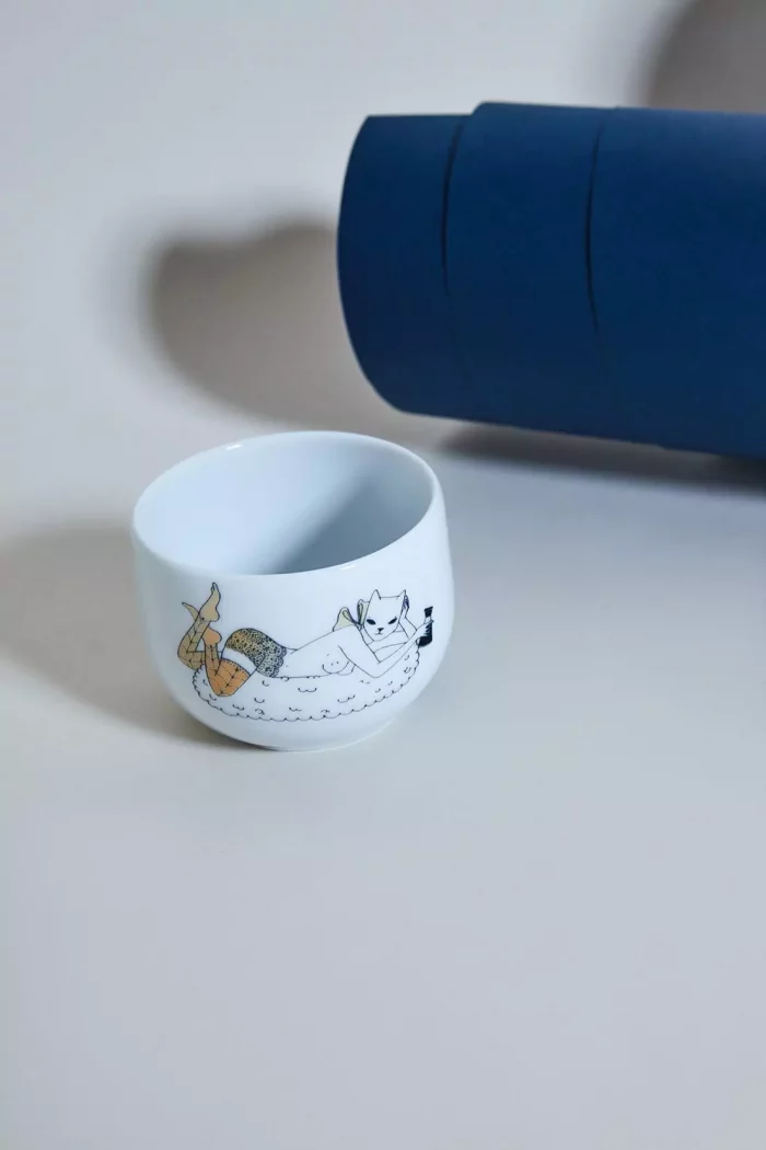 Petit Bol en porcelaine SUSHI KITTY x Catpurrrs 🇫🇷 – Image 2