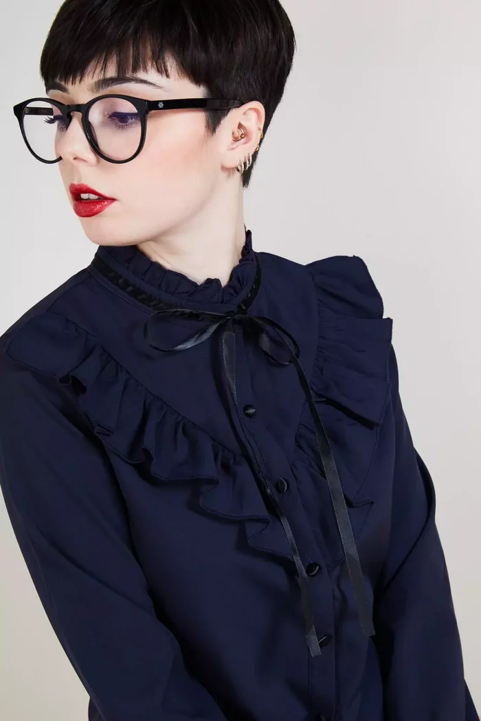 Chemise brodée J'ATTEND MA RECOMPENSE 🇫🇷 – Image 3