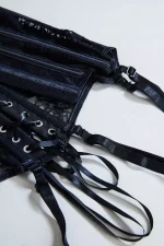 Corset noir en dentelle CLIMAX – Image 6
