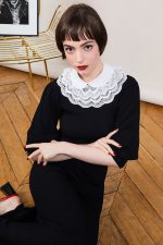 Col Claudine dentelle brodé OUVRE LA BOUCHE 🇫🇷 – Image 5