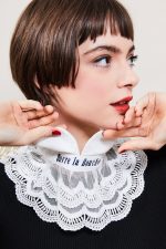 Col Claudine dentelle brodé OUVRE LA BOUCHE 🇫🇷 – Image 3