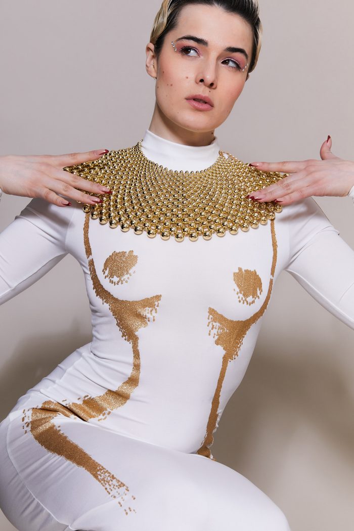 Collier Gold PERLES DE PLUIE – Image 3