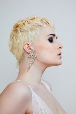 Boucles d'oreille COMME UN ORAGE strass – Image 3