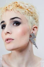 Boucles d'oreille COMME UN ORAGE strass – Image 6