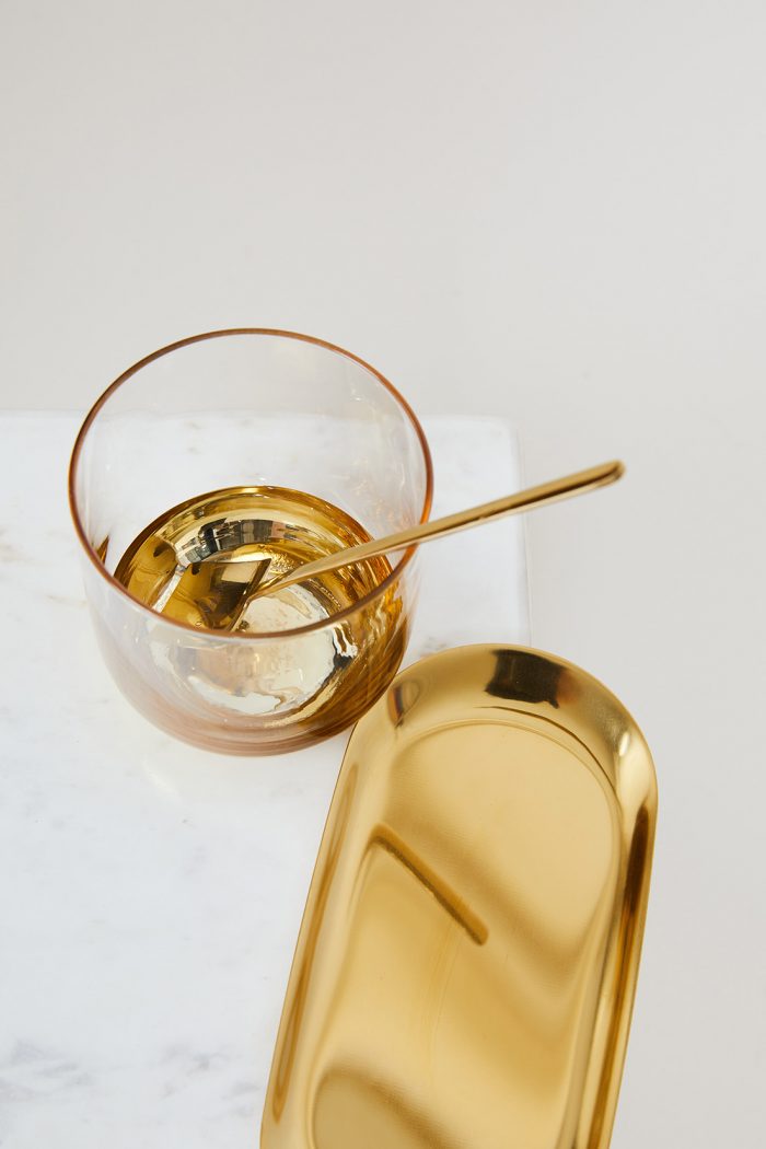 Cuillère gravée OUI MONSIEUR Gold – Image 5