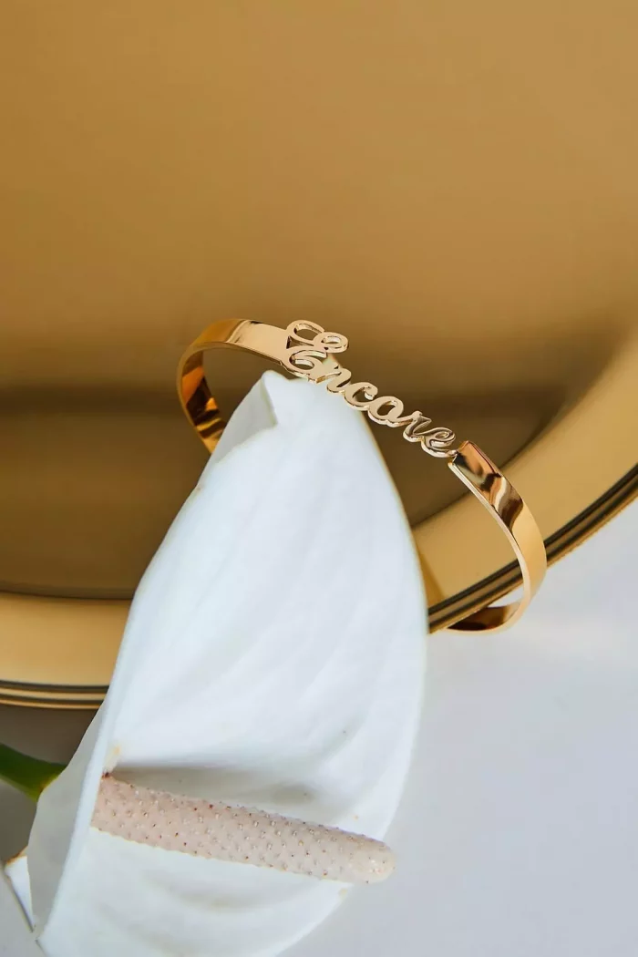 Bracelet #lesmotsdoux ENCORE Gold – Image 1