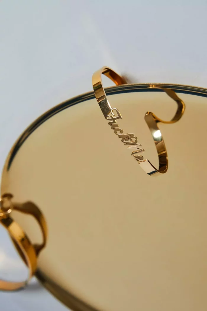 Bracelet #lesmotsdoux FUCKME Gold – Image 4