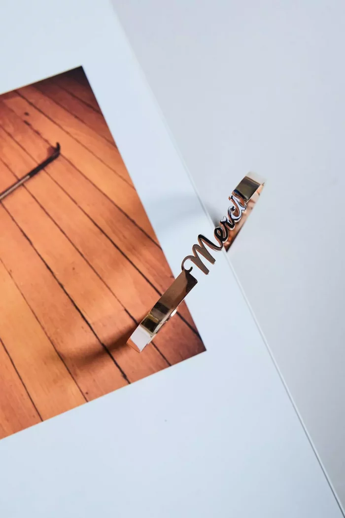Bracelet #lesmotsdoux MERCI – Image 1