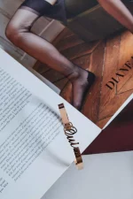 Bracelet #lesmotsdoux OUI Pink Gold – Image 2