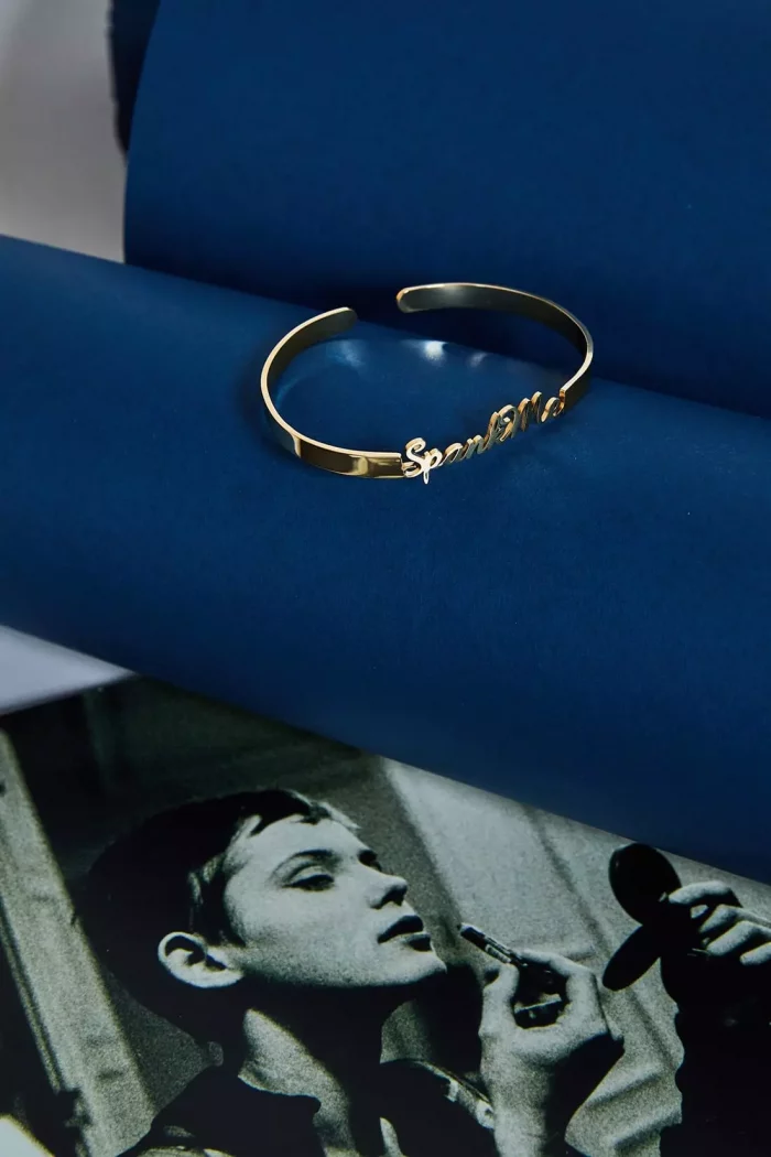 Bracelet #lesmotsdoux SPANKME Gold – Image 1
