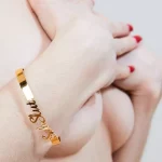 Bracelet #lesmotsdoux SUBSLUT Gold