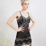 Nuisette en tulle et dentelle TROUBLE WITH DREAMS