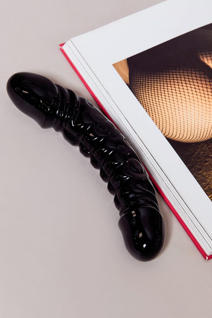 Dildo DARK ROMANCE en Obsidienne – Image 1