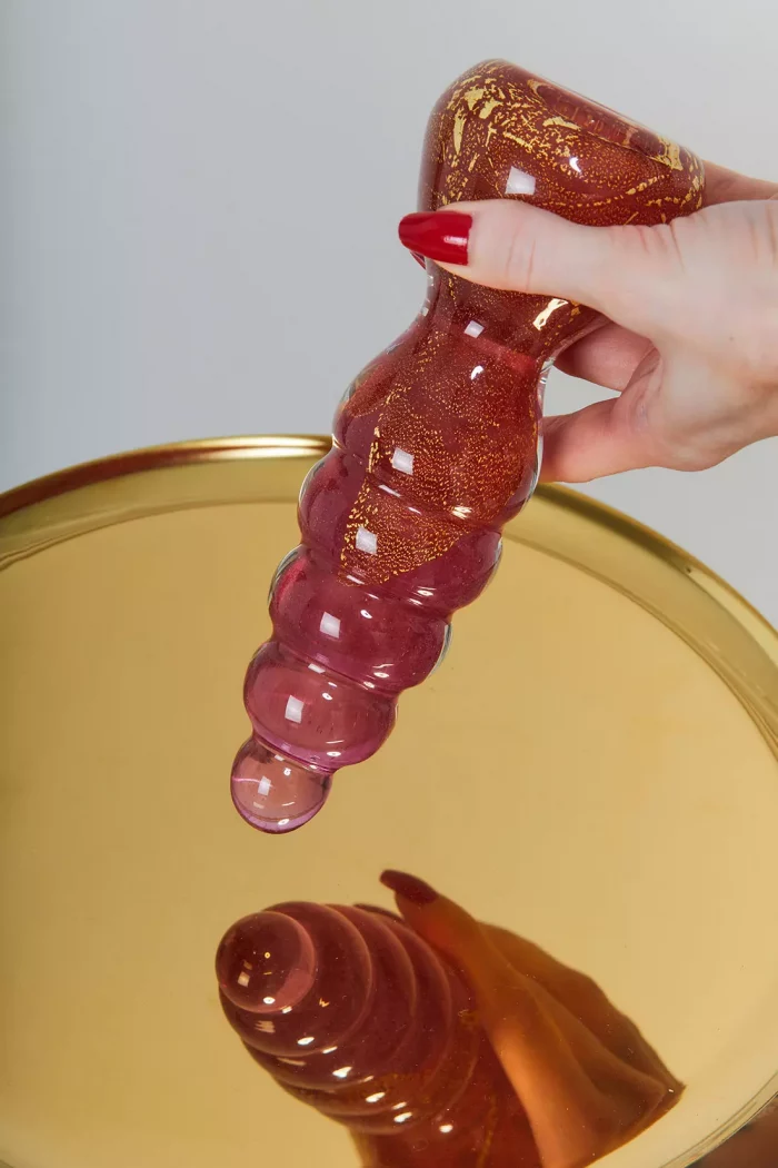 Toy en verre soufflé à la main BLOSSOM 24k  x XXAW 🇫🇷 – Image 4