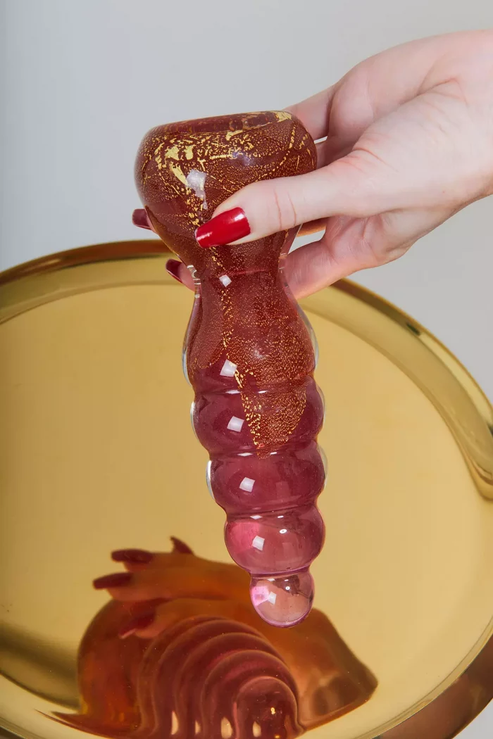 Toy en verre soufflé à la main BLOSSOM 24k  x XXAW 🇫🇷 – Image 6