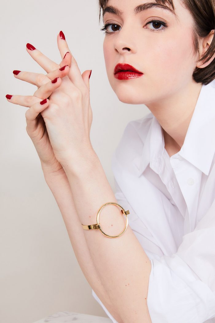 Bracelet DOCILE en métal – Image 1