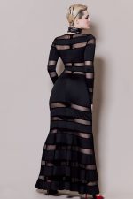 Robe noire ajourée DOLCE VITA – Image 5