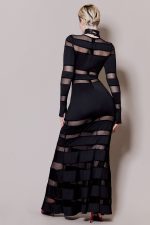 Robe noire ajourée DOLCE VITA – Image 6