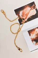Bold Chain Double Mousqueton NECKLACE x Domestique 🇫🇷 – Image 6