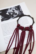 TOTSU BAMBOO Sac à main avec fouet détachable X Figure Of A – Image 4