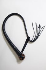 Single Tail cuir tressé AU RAPPORT – Image 5