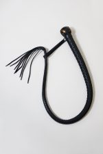 Single Tail cuir tressé AU RAPPORT