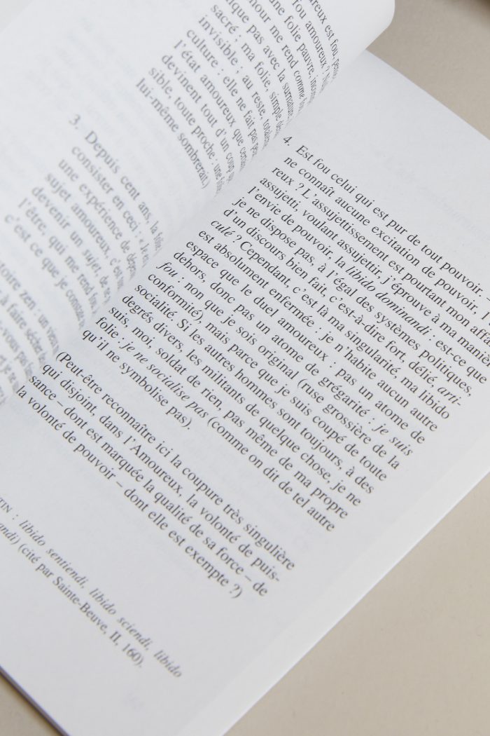FRAGMENTS D'UN DISCOURS AMOUREUX - Roland Barthes – Image 5