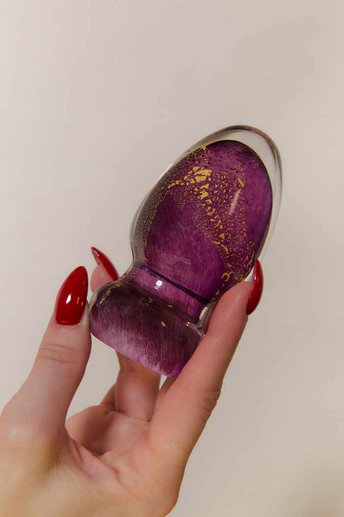Plug verre soufflé à la main FRENCH BOUQUET 24k x XXAW 🇫🇷 – Image 1