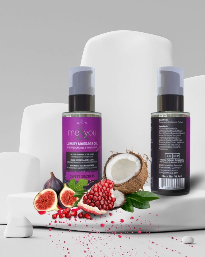 🦋ME & YOU, Huile de Massage infusée aux phéromones x Sensuva – Image 11