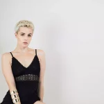 Nuisette en lycra Noire LA VALSE DE MELODY