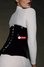 Catsuit Ouverte LAST NIGHT en voile noir – Image 13