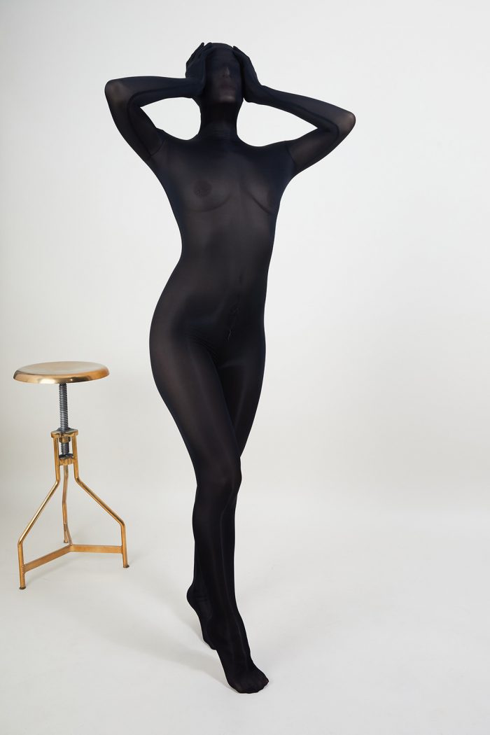 Catsuit intégrale LE PREMIER JOUR en zentai semi-opaque – Image 1