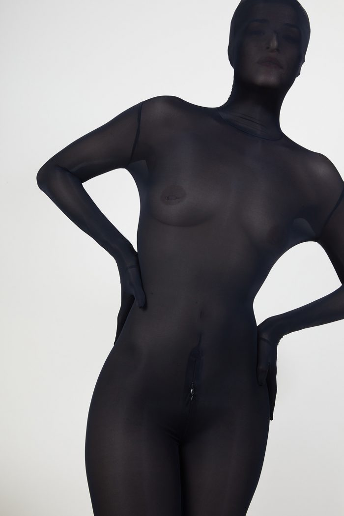 Catsuit intégrale LE PREMIER JOUR en zentai semi-opaque – Image 16