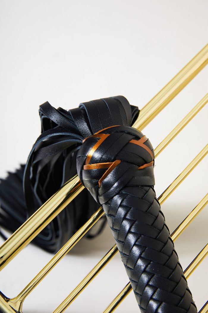 Martinet en cuir tressé AU RAPPORT – Image 6