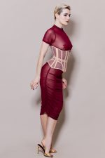 Robe en mesh transparent SENSEI – Image 10