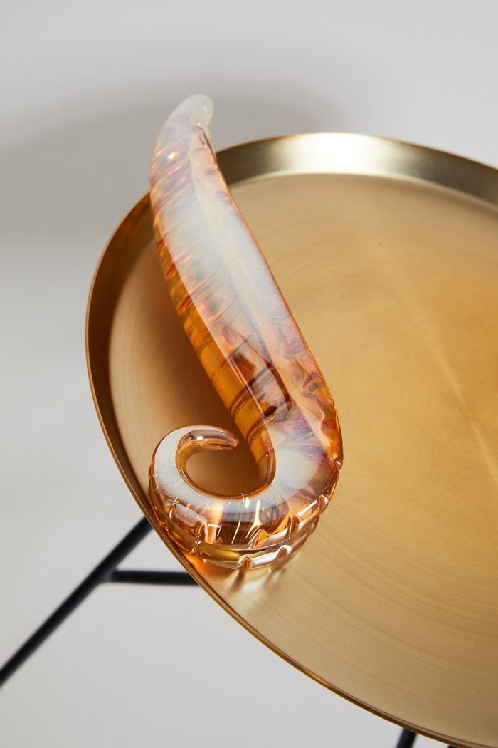 Dildo en verre doré LICK IT – Image 3