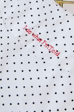 Chemise brodée I DO WHAT I'M TOLD – Image 6