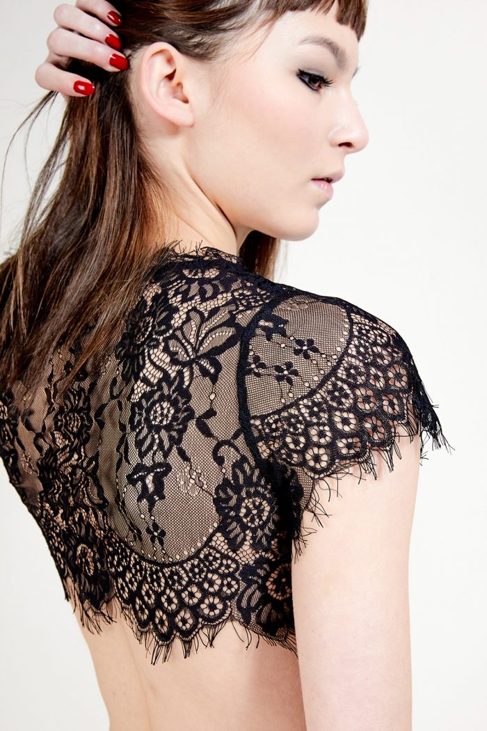 Crop-Top L'IVRESSE en dentelle – Image 2
