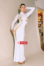 Robe blanche ME and ME