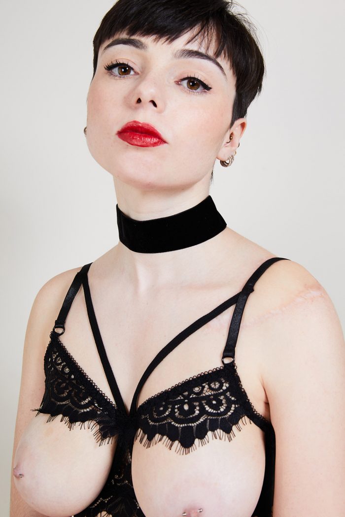 Choker BLACK VELVET x Mondin – Image 1