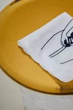 Mouchoir brodé PETIT ANIMAL x Thi.Dee 🇫🇷 – Image 4