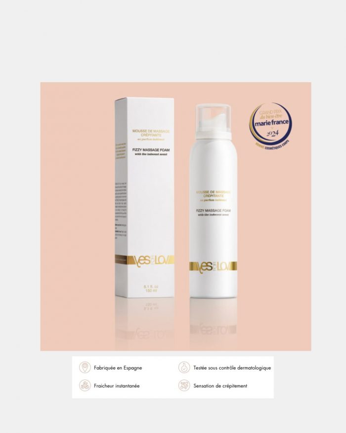 MOUSSE DE MASSAGE CRÉPITANTE au parfum indécent x YESforLOV 🇫🇷 – Image 4