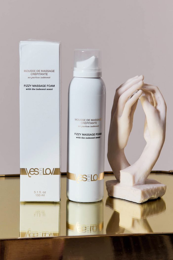 MOUSSE DE MASSAGE CRÉPITANTE au parfum indécent x YESforLOV 🇫🇷 – Image 1
