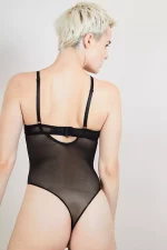 Body Noir en dentelle ECHEC ET MAT x Audace – Image 7