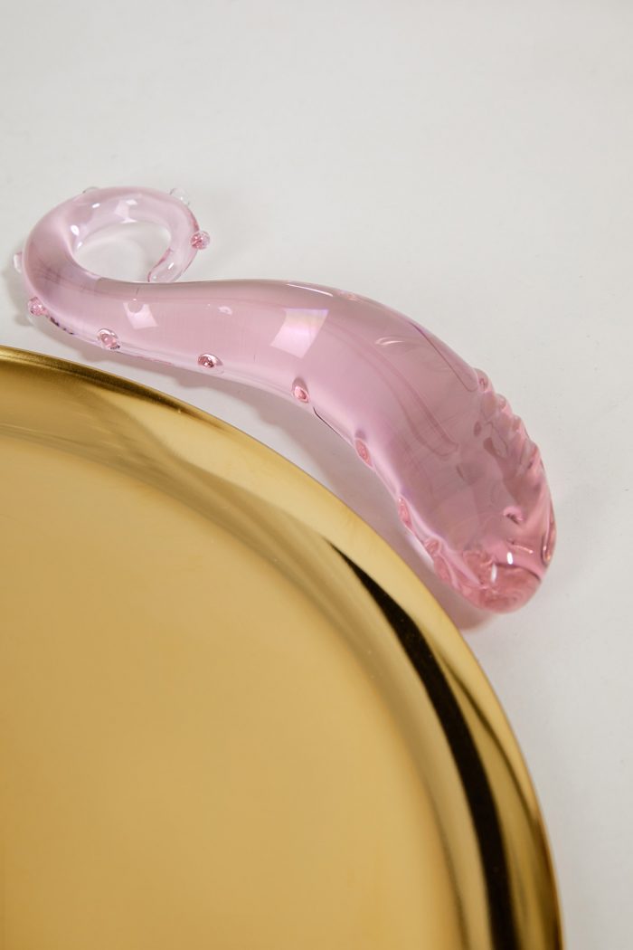 Dildo en verre Pink OCTOPUSSY 🐙 – Image 2