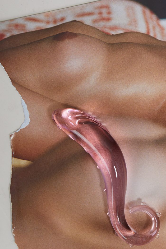 Dildo en verre Pink OCTOPUSSY 🐙 – Image 4