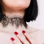 Choker CASSANDRE Dentelle de Calais x Paloma Casile 🇫🇷