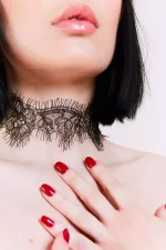 Choker CASSANDRE Dentelle de Calais x Paloma Casile 🇫🇷