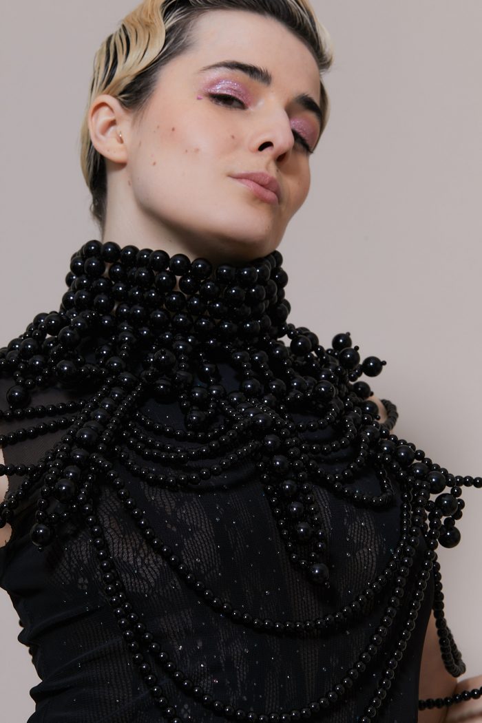 Top en perles  PERLES DE PLUIE – Image 3