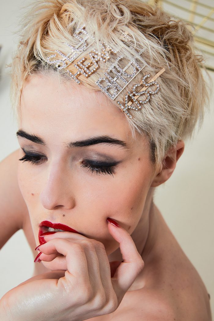 Barrette strass BITCH – Image 2